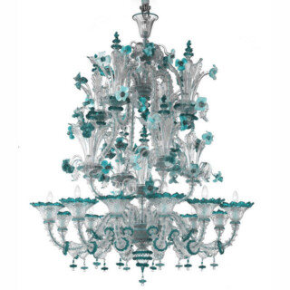 Santa Fosca Murano glass chandelier