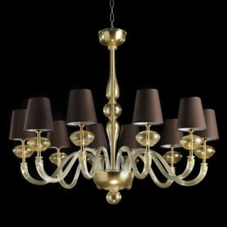 Castore Murano glass chandelier