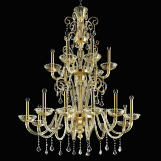 Re Mida Murano glass chandelier