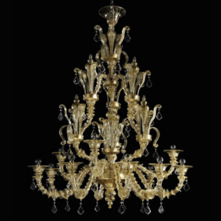 Pallante Murano glass chandelier