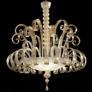 Silvia Murano glass ceiling light