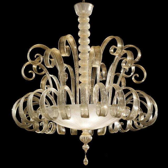 Silvia Murano glass ceiling light