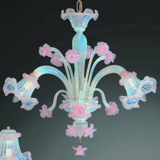 Minerva Murano glass chandelier