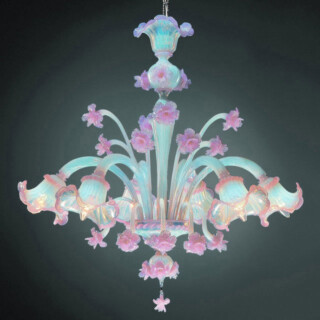 Minerva Murano glass chandelier