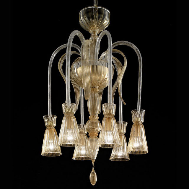 Callisto Murano glass chandelier
