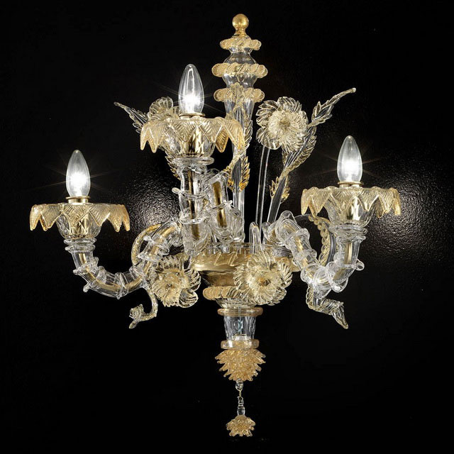 San Zaccaria Murano wall sconce