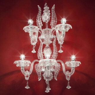 Santa Lucia Murano glass sconce
