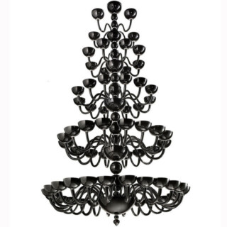 Raffaello 5 tier Murano glass chandelier