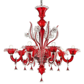 Santa Lucia Murano glass chandelier