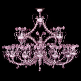 Jasmine Murano glass chandelier