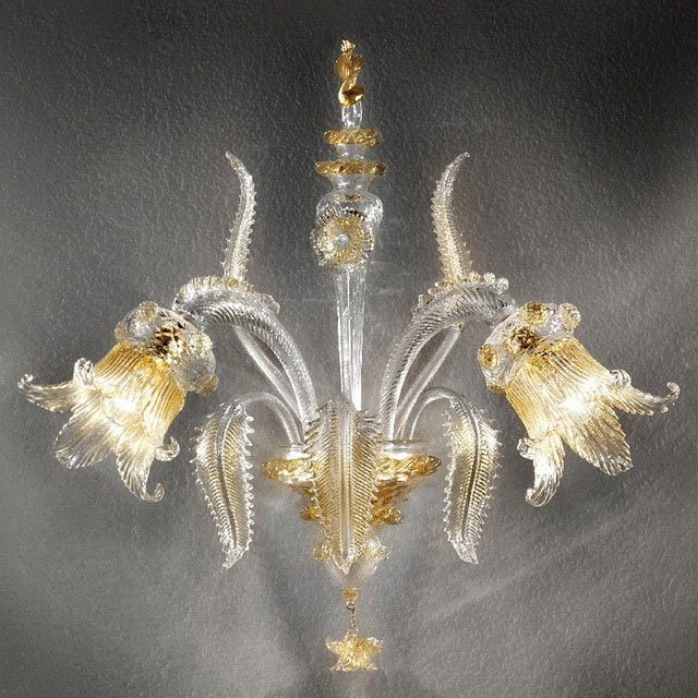Fenice Murano glass sconce