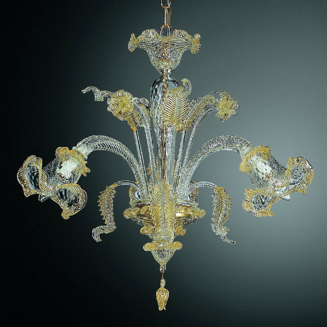 Canal Grande small Murano glass chandelier