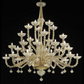 Scintilla Murano glass chandelier