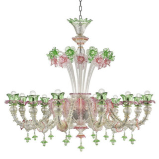 Ines Murano glass chandelier