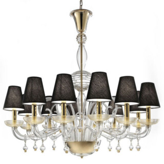 Soave Murano glass chandelier