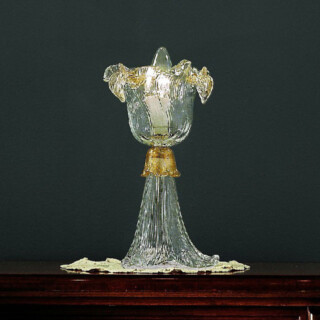 Flora Murano glass bedside lamp