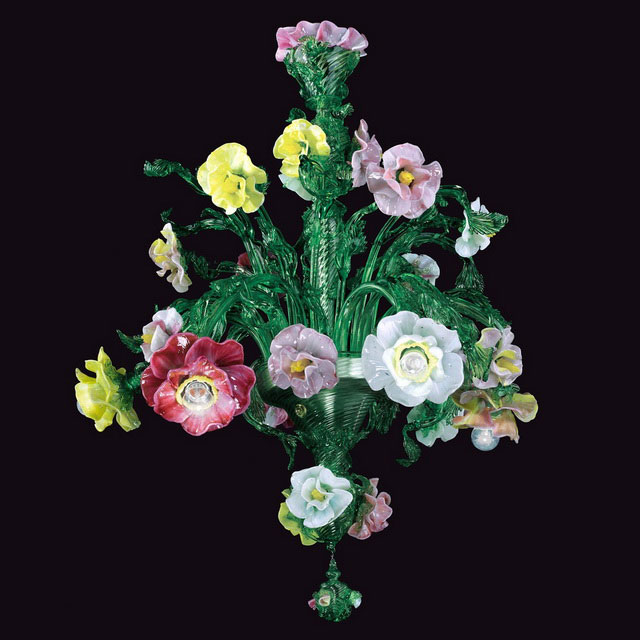 Giardino Murano glass chandelier