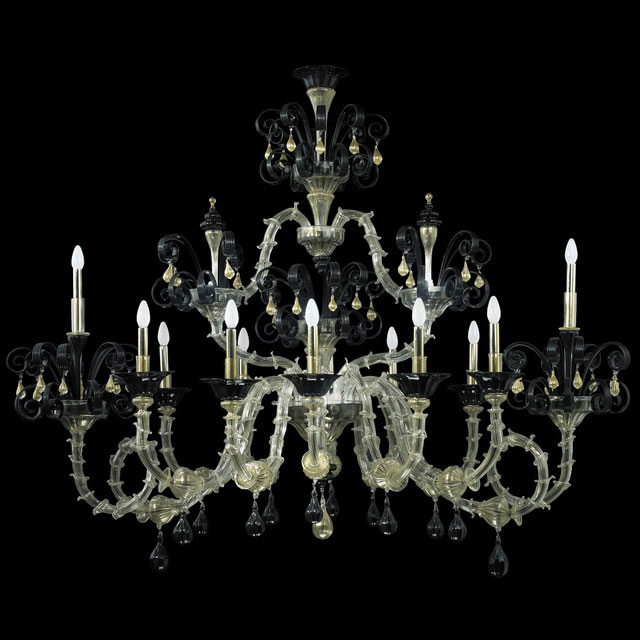 Nerino Murano glass chandelier