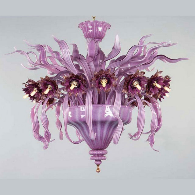 Azalea Murano glass ceiling light