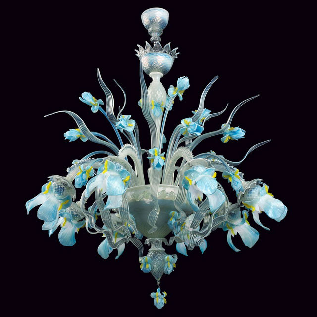 Elsa Murano glass chandelier