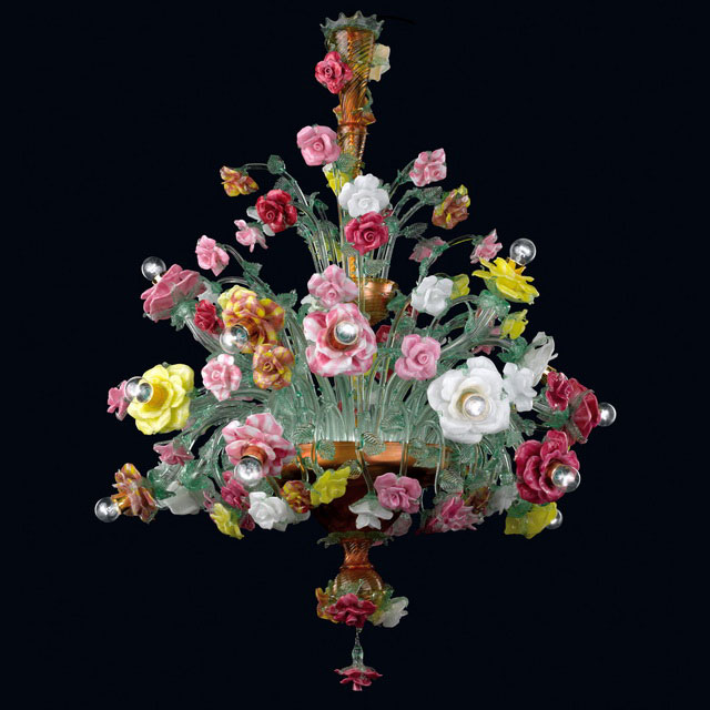 Beatrice Murano glass chandelier