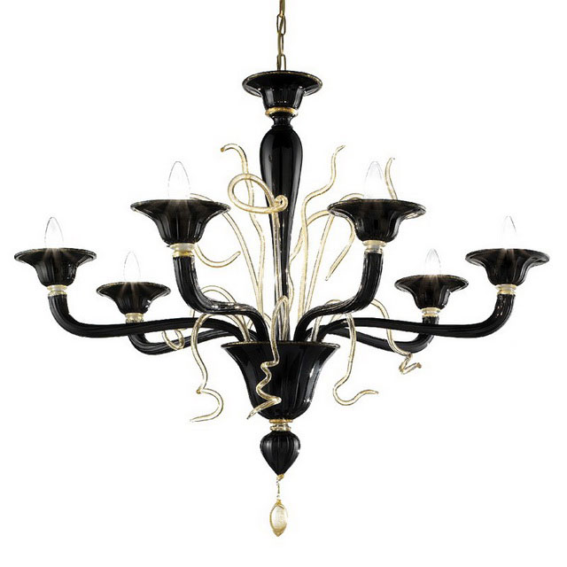 Foscari Murano glass chandelier