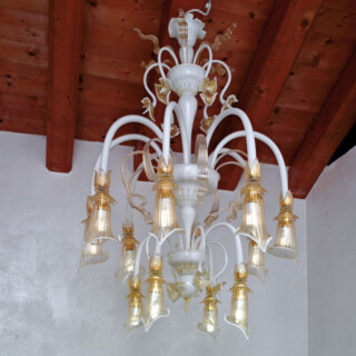 Flaminia Murano glass chandelier