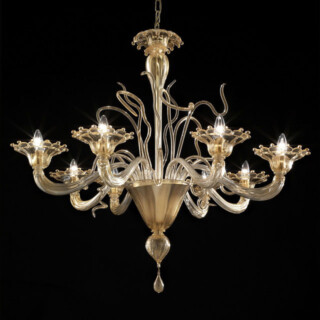 Gondola Murano glass chandelier
