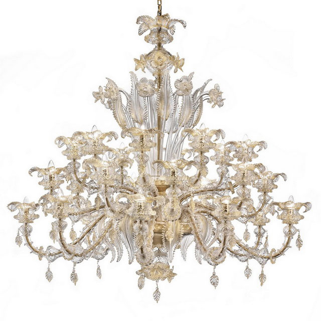 Prezioso Murano glass chandelier