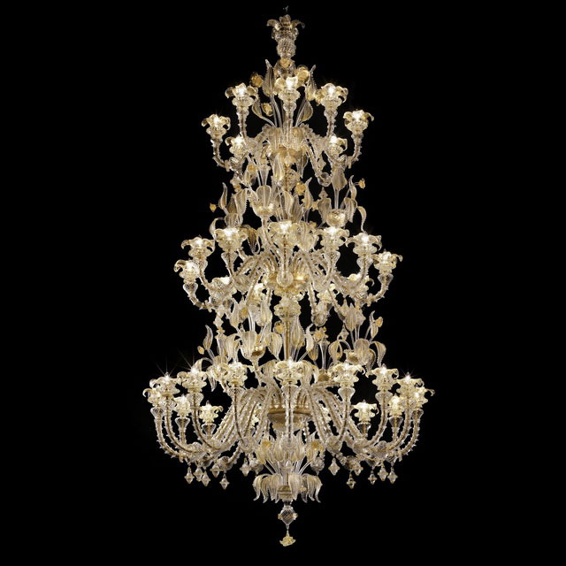 Prezioso Murano glass chandelier