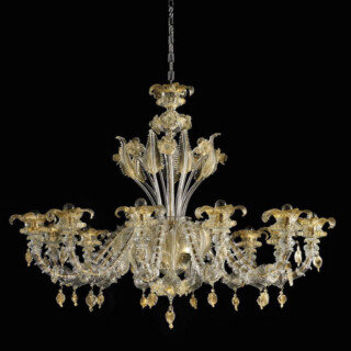Prezioso Murano glass chandelier
