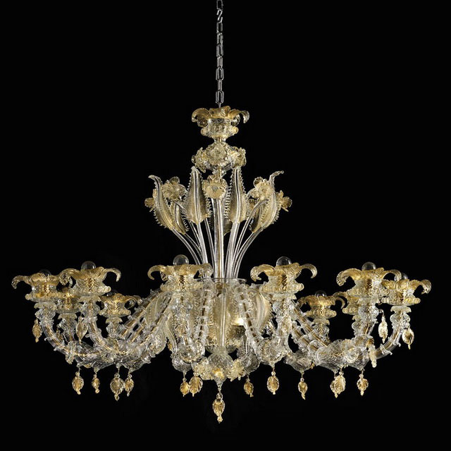 Prezioso Murano glass chandelier