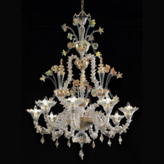 Santa Caterina Murano glass chandelier