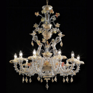 Fondaco Murano glass chandelier