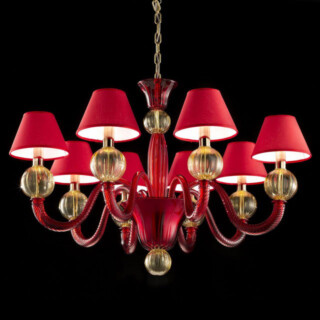 Amalia Murano glass chandelier