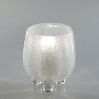 Roma Murano glass bedside lamp