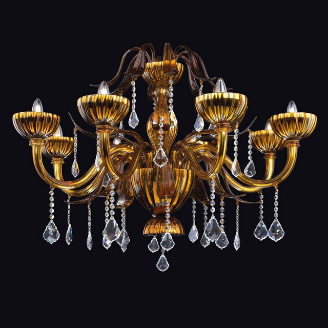 Riace Murano glass chandelier