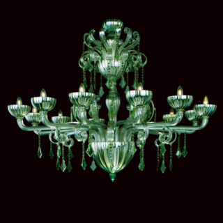 Malak Murano glass chandelier