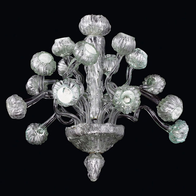 Mizar Murano glass chandelier