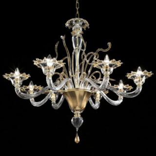 Gondola Murano glass chandelier