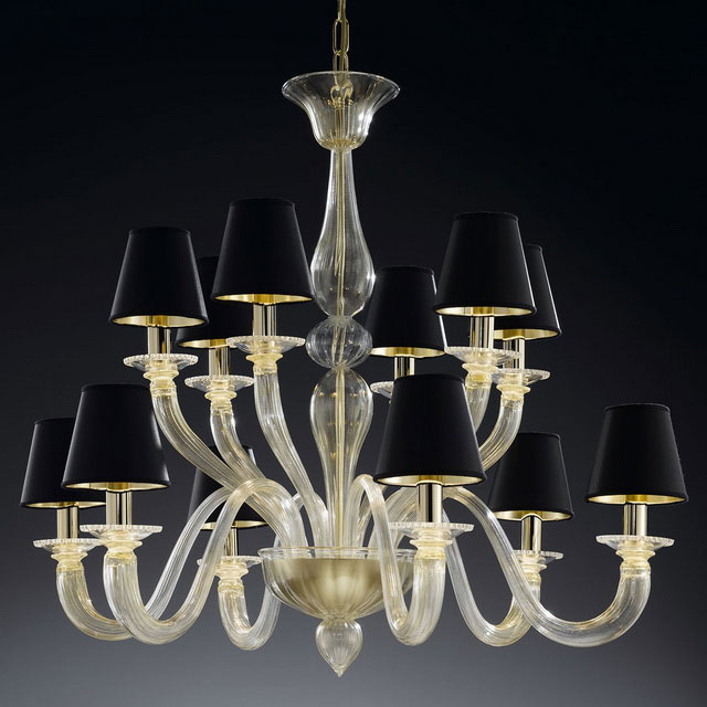Banquo Murano glass chandelier