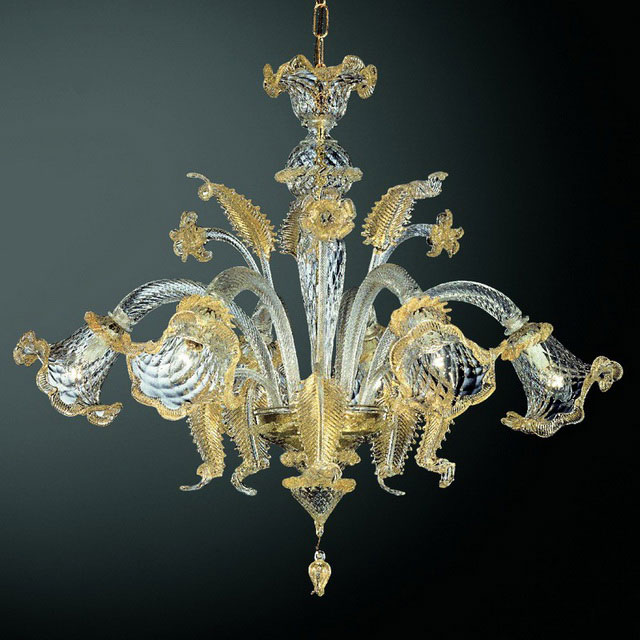Canal Grande Murano glass chandelier