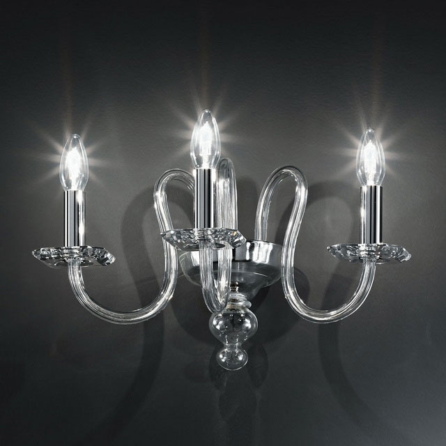 Malvolio Murano glass sconce