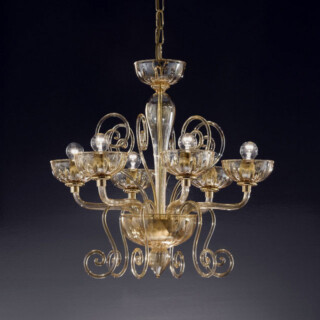 Bassanio Murano glass chandelier