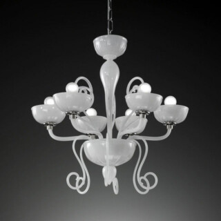 Bassanio Murano glass chandelier