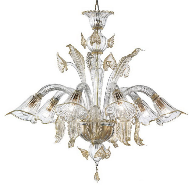 Laguna Murano glass chandelier
