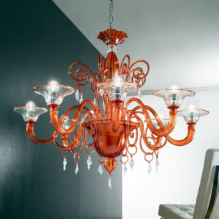 Taric Murano glass chandelier