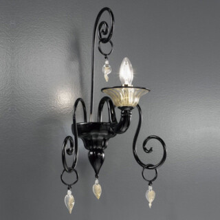 Taric Murano glass sconce