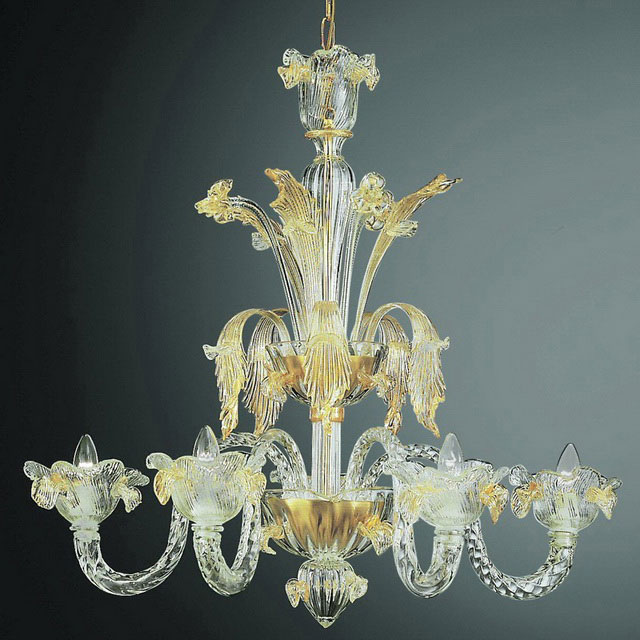 Accademia Murano glass chandelier