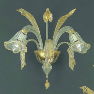 Laguna Murano glass sconce